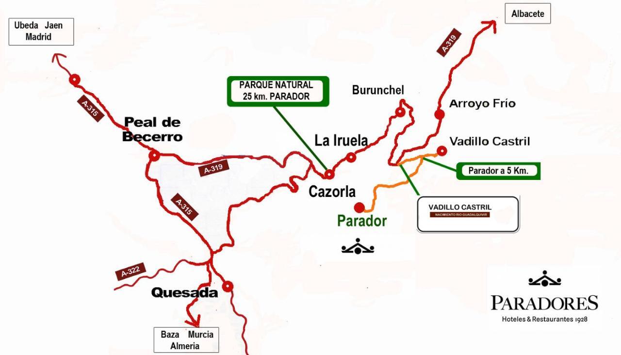 Parador De Cazorla Eksteriør billede